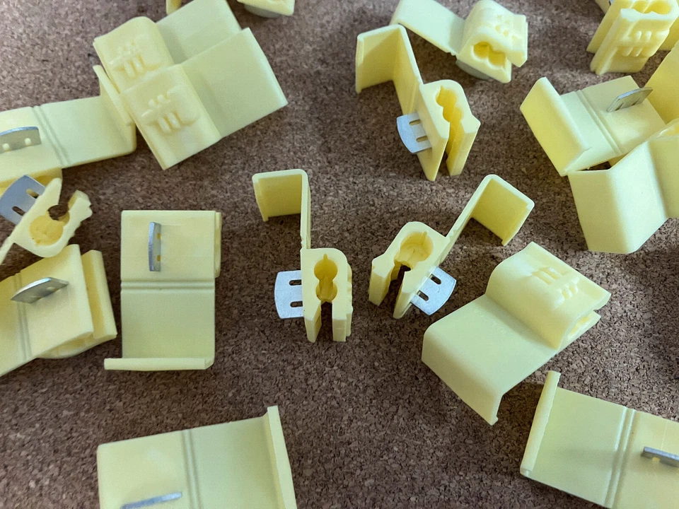 12-10 AWG Yellow Tap Wire QuickSplice Connector IDC 24A 600V Insulated Multi Qty - Image 1 of 1