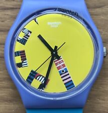 Swatch Limited Edition Tatham & O’sullivan GZ342 Serious Action 34mm Watch