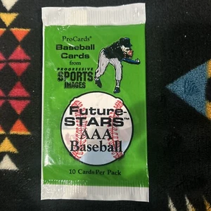 1990 ProCards AAA Baseball Future Stars 21 Wax Packs - Picture 1 of 2