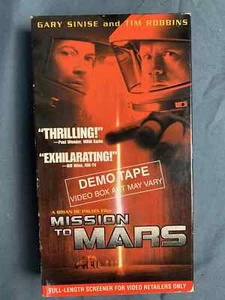 Mission To Mars ~ VHS Screener Movie Promo Demo Video Tape - Picture 1 of 1