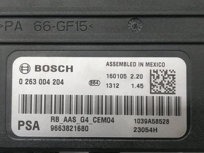 9663821680 modulo elettronico CITROEN C3 PICASSO SEDUCTION 2015 1343387 - Immagine 1 di 4