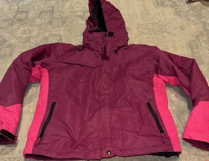 Iceburg Jacke Damen Gr. Large weinrot pink isoliert Ski Snowboarden Winter - Bild 1 von 7