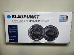 Blaupunkt GTX650 6,5" 4-Wege Auto-Lautsprecher NEU - Bild 1 von 2