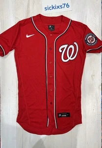 Nike Washington Nationals Authentic On-Field Red Alternate Jersey Size 40 / M - Picture 1 of 8