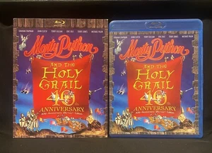 New Monty Python And The Holy Grail 40th Anniversary Edition Blu-Ray W/Slipcover - Picture 1 of 1