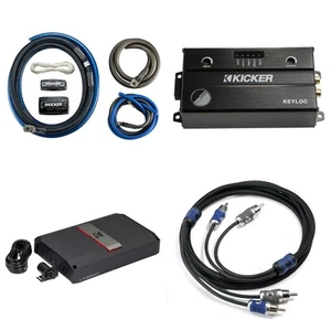 Kicker LX3000.1 , KISL & Amp Install Kit, 3000w Mono Class-D Subwoofer Amp (5... - Picture 1 of 11