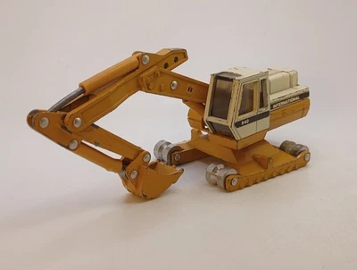 Vtg. 1984 Ertl Mighty Movers International Harvester 640 Excavator 1:64 Diecast - Image 1 of 4