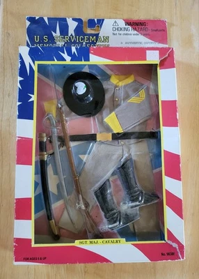 US Serviceman Memorial Collection Civil War SGT. Figura de acción MAJ. CAVALRY 12"  Foto 1 de 3