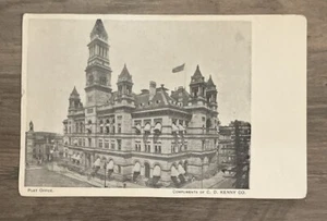 Postal de Colección Oficina de Correos Baltimore Maryland C. D. Kenny Co. - Imagen 1 de 3