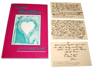 URQUHART, Jane. False Shuffles. Drawings by Tony Urquhart. 1982. - Picture 1 of 4
