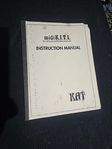 MIDI K.I.T.I. INSTRUCTION MANUAL MIDI K.I.T.I. PRO KAT Intelligent Trigger - Picture 1 of 2