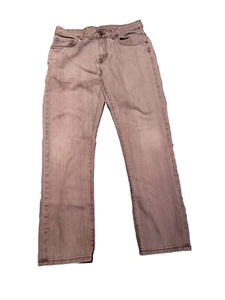 Patagonia Organic Cotton Gray Denim Mens Straight Stretch Jeans 32 X 30 - Picture 1 of 22