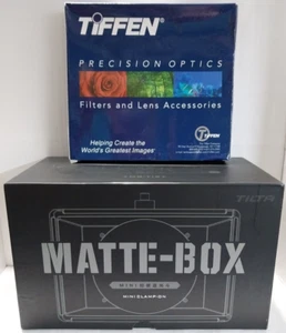 Filtro Tiffen 45650ND9 4x5.65" ND 0.9 y CAJA MATE Mini Abrazadera Inclinable TILTA - Imagen 1 de 12