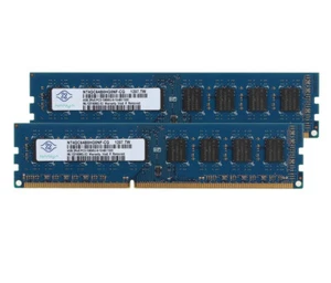 8GB Nanya 2X 4GB 2RX8 PC3-10600 DDR3 1333MHz 240PIN CL9 DIMM Desktop Memory RAM - Picture 1 of 8