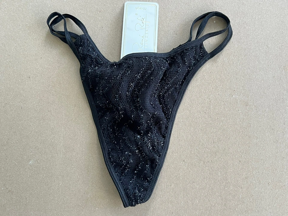 NUEVO CON ETIQUETAS SEXY MODA BUG G TANGA DOBLE V TANGA BRAGUITA Grande Foto 1 de 4