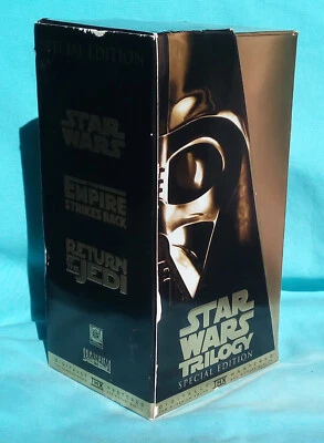 STAR WARS TRILOGY SPECIAL EDITION VHS RETURN JEDI STAR WARS EMPIRE STRIKES BACK - Image 1 of 4