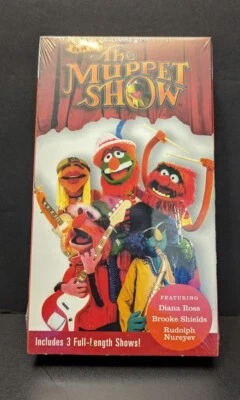 Best of the Muppet Show Diana Ross/Brooke Shields/Randolph Nureyev (VHS) SEALED - Image 1 of 4