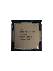 Intel Core I7-7700K 4,2 GHz 8M 4 Core SR33A LGA 1151 CPU Prozessor - Bild 1 von 2