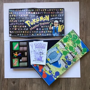 Pokemon Master Trainer Board Game Vintage Hasbro 1999 Rare Only Missing 1 Dice - Picture 1 of 22