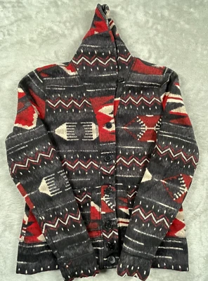 Cárdigan Lauren Ralph Lauren Petite PM Azteca Country Chal Cuello Suéter Foto 1 de 4