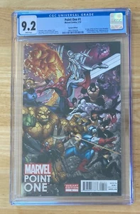 MARVEL POINT ONE #1 BRADSHAW VARIANT CGC 9.2 1ST APP OF SAM ALEXANDER NEW NOVA! - Picture 1 of 1