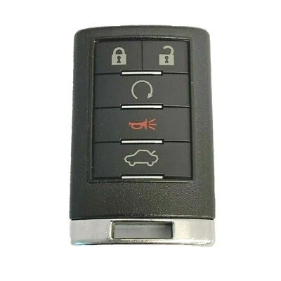 OEM CADILLAC Keyless Remote Fob 5 Button *New Pad Installed* Cadillac OUC6000066 - Image 1 of 4