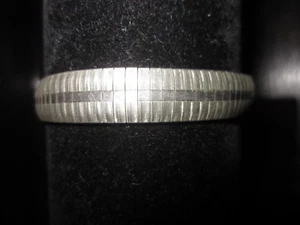 Antiguo, bonito pulsera de plata gest. 800 mate brillante - Imagen 1 de 4