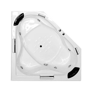 1490*1490*550mm Spa Bathtub Hot Pump From 7 Jets Drop in Corner Acrylic - Picture 1 of 1