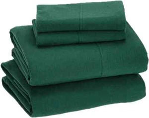 Cotton Jersey Knit Fabric 4 Piece Stretchy Bed Sheet Set Twin XL/Queen/King Size - Picture 1 of 114
