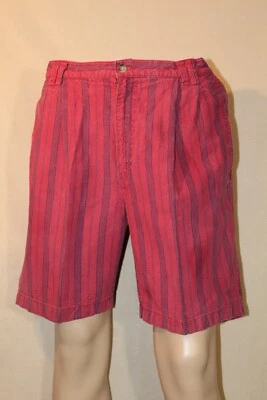 St John's Bay 36 Men's Striped Golf Shorts - Image 1 of 4
