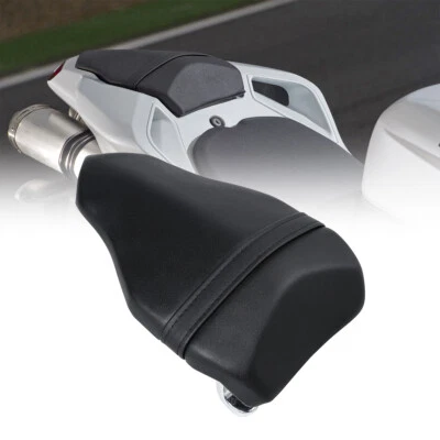 Asiento trasero pasajero cuero artificial negro para Ducati 1098 1198 848 Foto 1 de 4