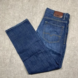 Hugo Boss Orange Jeans Orange31 Wind Button Fly Herren 36X32 Blau Dark Wash Denim - Bild 1 von 18