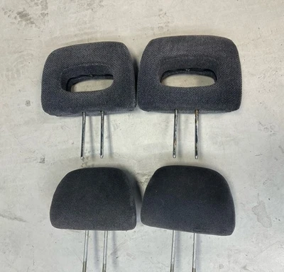 Juego de reposacabezas de asiento delantero y trasero gris Honda CRV CR-V 1997-2001 Foto 1 de 4