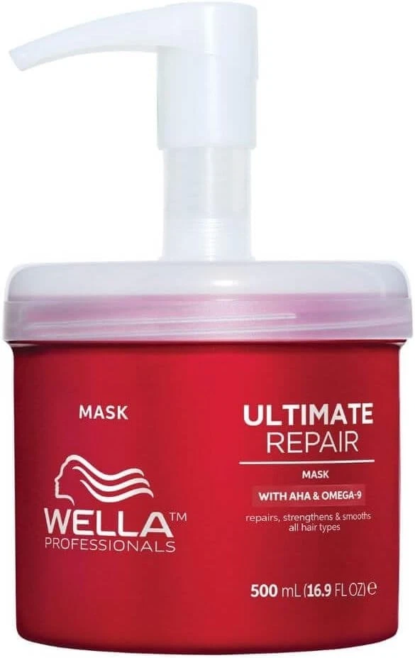 Máscara reparadora Wella Ultimate 16,9 oz con bomba Foto 1 de 1