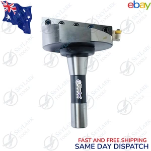Fly Cutter R8 Shank with Indexable TOOLBIT Bit–Milling Machine Accessory - Picture 1 of 5