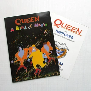 Queen 'A Kind Of Magic' 1986 Tour Concert Programme + Poster Flyer (NM/NM) - Picture 1 of 24