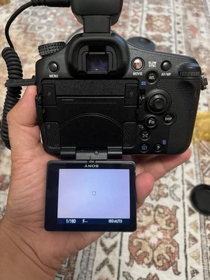 Sony Alpha SLT-A77 24.3MP Digital SLR Camera - Black  PZ OSS 16-50mm Lens - Image 1 of 4