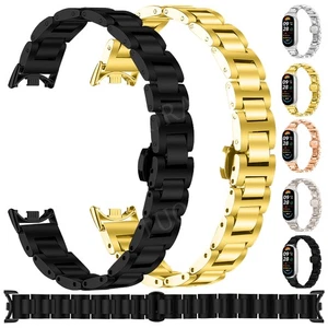 Edelstahl Metall Armband für Xiaomi Mi Band 8/8NFC/9/9NFC/10/10NFC Armband - Bild 1 von 43
