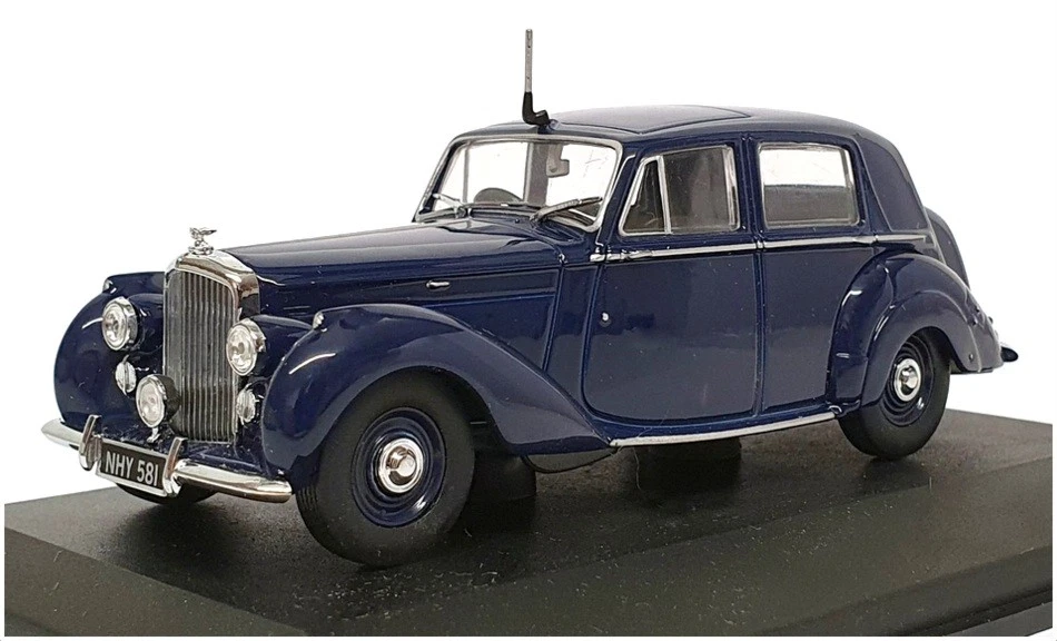 Oxford Diecast 1/43 Scale BN6001 - Bentley MK VI - Blue - Image 1 of 4