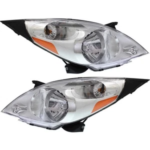 For Chevy Spark Headlight 2013 2014 2015 Pair Driver and Passenger Side w/ Bulbs - Picture 1 of 4