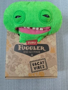 Fuggler Vacay Vibes Smiley O Riley Funny Ugly Monster Soft Plush Toy Zuru Boxed - Picture 1 of 3