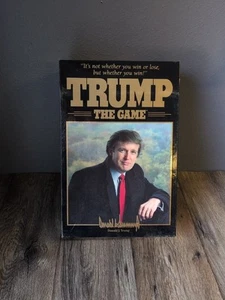 Vtg Donald TRUMP Board Game 1989 President Collectable Milton Bradley. G7 - Picture 1 of 8