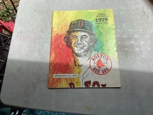 Boston Red Sox Third Edition 1979 Fenway Park Official Scorebook Magazine - Picture 1 of 4