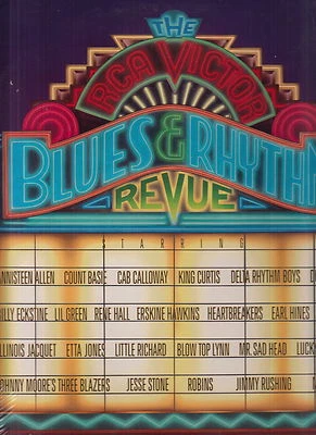 rca victor blues & rhythm revue 2x lp sealed count basie king curtis ji - Image 1 of 2