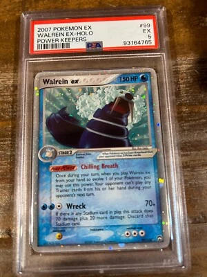 POKEMON 2007 EX Power Keepers WALREIN Ex Holo #99 PSA 5 RARE - Image 1 of 2