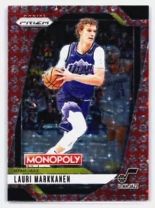 LAURI MARKKANEN - 2024-25 Panini Prizm Monopoly - Free Parking #34 - Picture 1 of 2