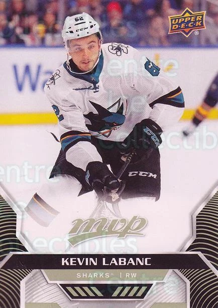 2020-21 Upper Deck MVP Green #187 Kevin Labanc - Image 1 of 1