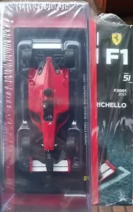 LE GRANDI FERRARI F1-1:24 FERRARI F2001 RUBENS BARRICHELLO 2001 ITALIAN GRAND 51 - Foto 1 di 12
