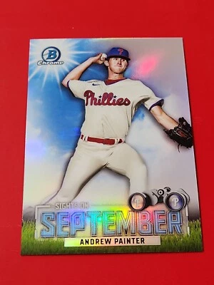 Andrew Painter 2023 Bowman Chrome Sights On September Phillies SOS-16 - Image 1 of 4