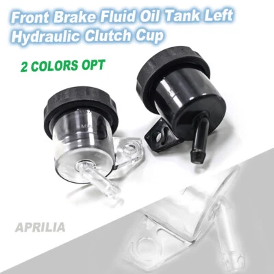 Front Brake Fluid Oil Tank Left Hydraulic Clutch Cup For Aprilia RSV 1000 Tuono - Image 1 of 4